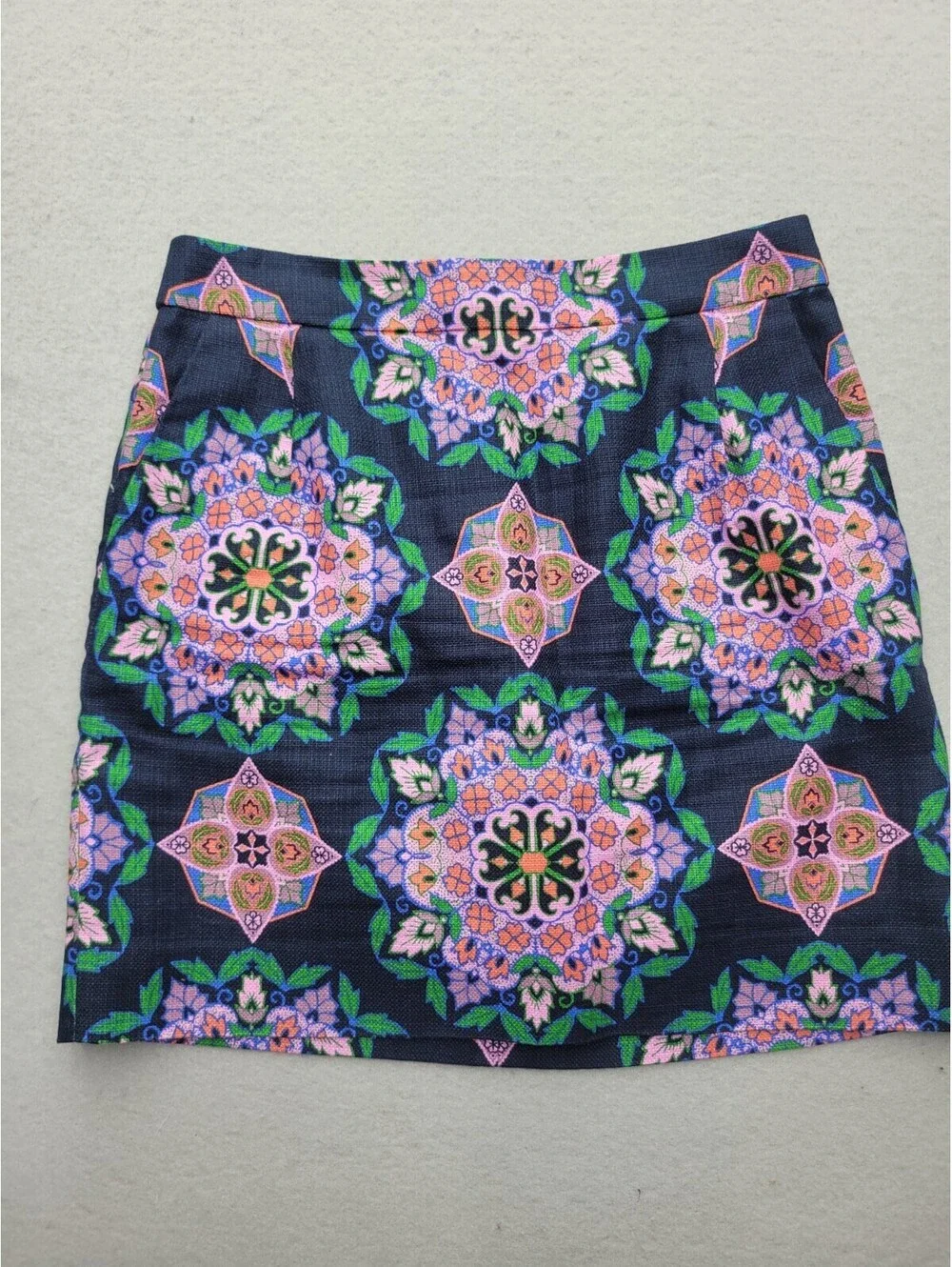 J.Crew Women's Skirt Size 2 Multi Mini Knit Floral